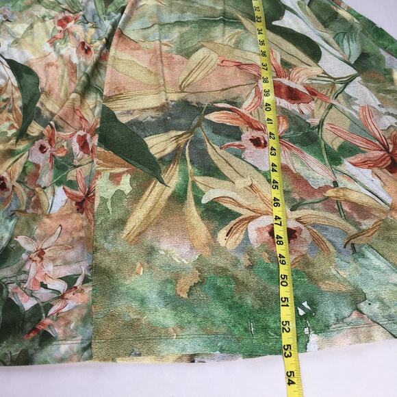 Soft Surroundings Vivienne Floral Print Paneled Colorful Maxi Dress Plus Size 1X - Picture 11 of 16